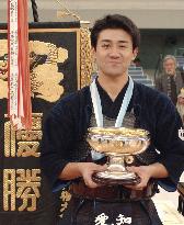 Ando wins 1st national kendo crown